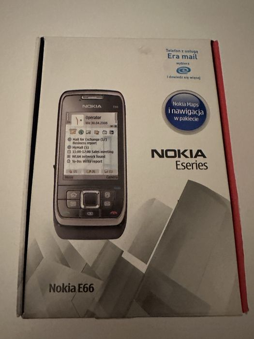 Nokia E66 Fabrycznie NOWA Made In Finland z polskiego salonu
