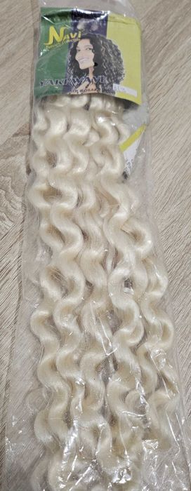 Jumbo/ postiço/ mechas/ cabelo artificial cacheado