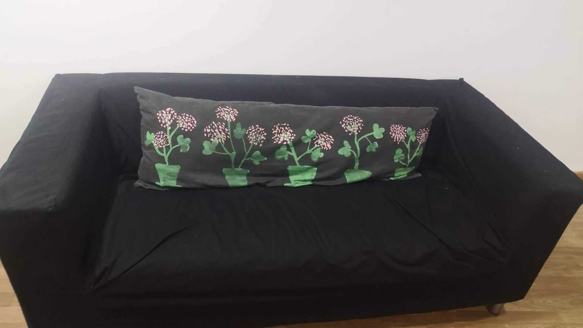 Sofa Klippan preto