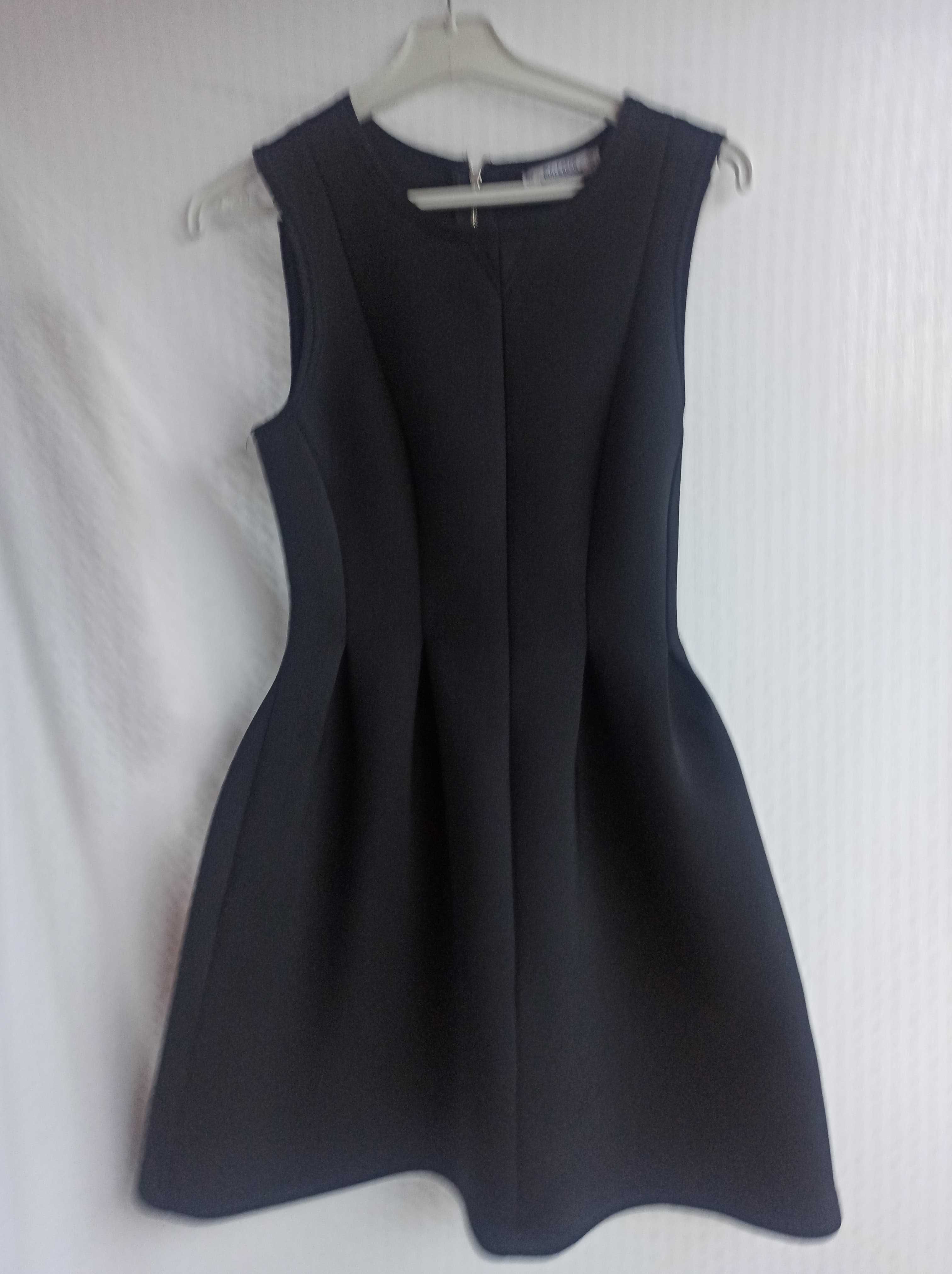 UNIKAT zjawiskowe czarne sukieneczki r.36  I INNE perełki włoskie