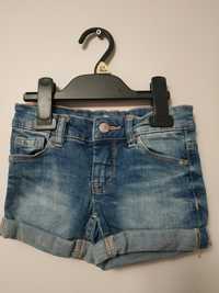 Spodenki krótkie, szorty jeansowe Cubus ,r.104