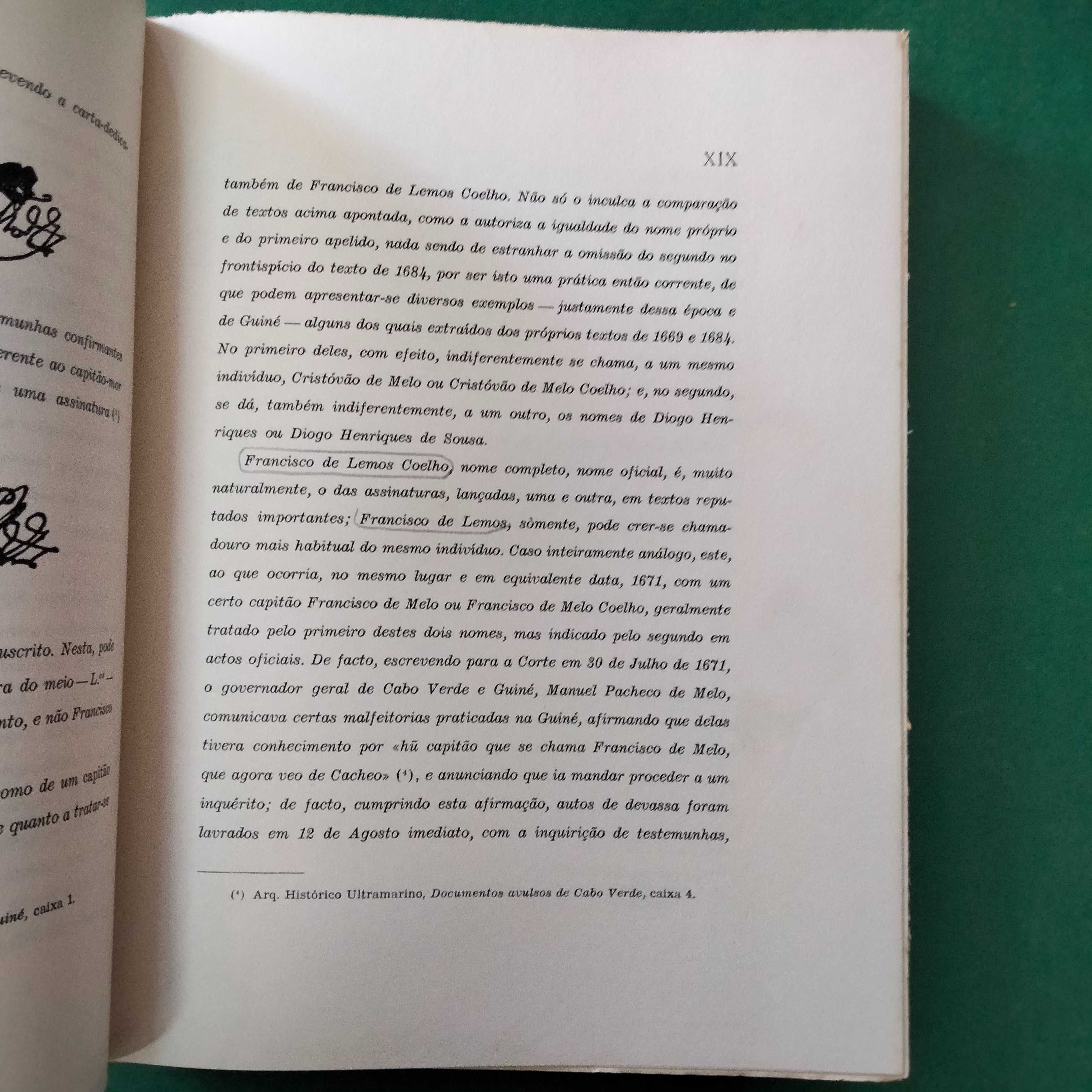 Duas Descrições Seiscentistas da Guiné - Francisco de Lemos Coelho