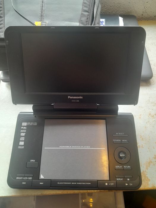 Panasonic DVD-LS86 Reproductor de DVD portátil de 8,5 pulgadas