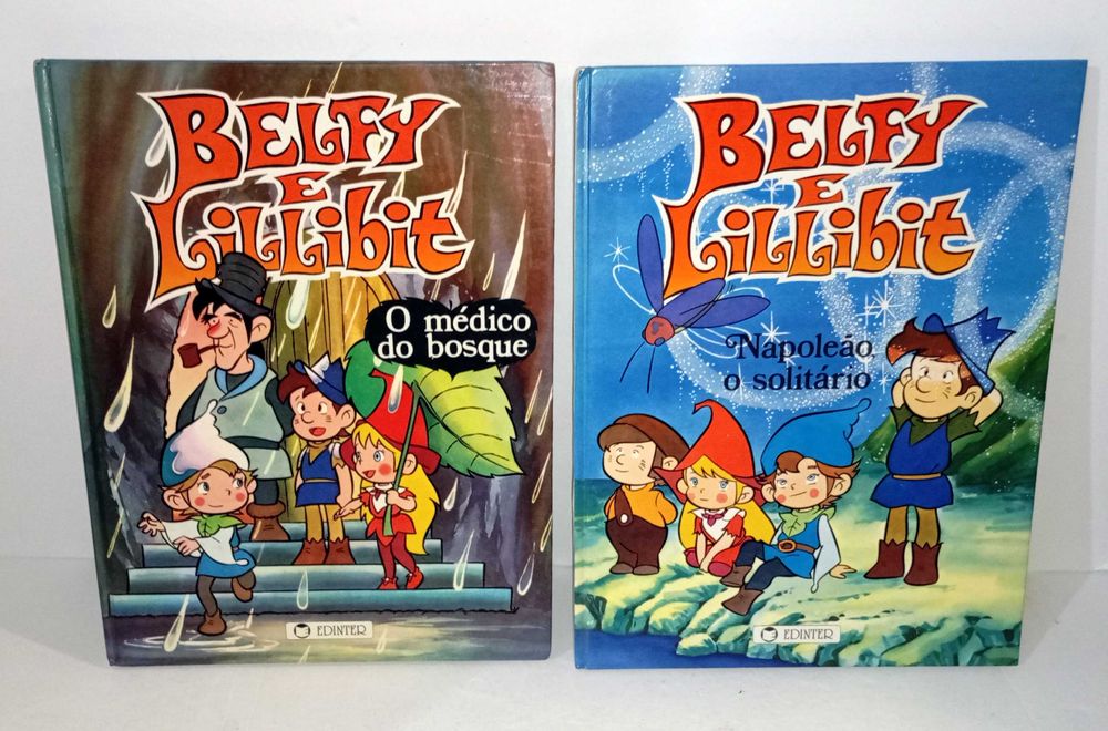 Livros da Coleção Belfy e Lillibit (mais na restante foto)