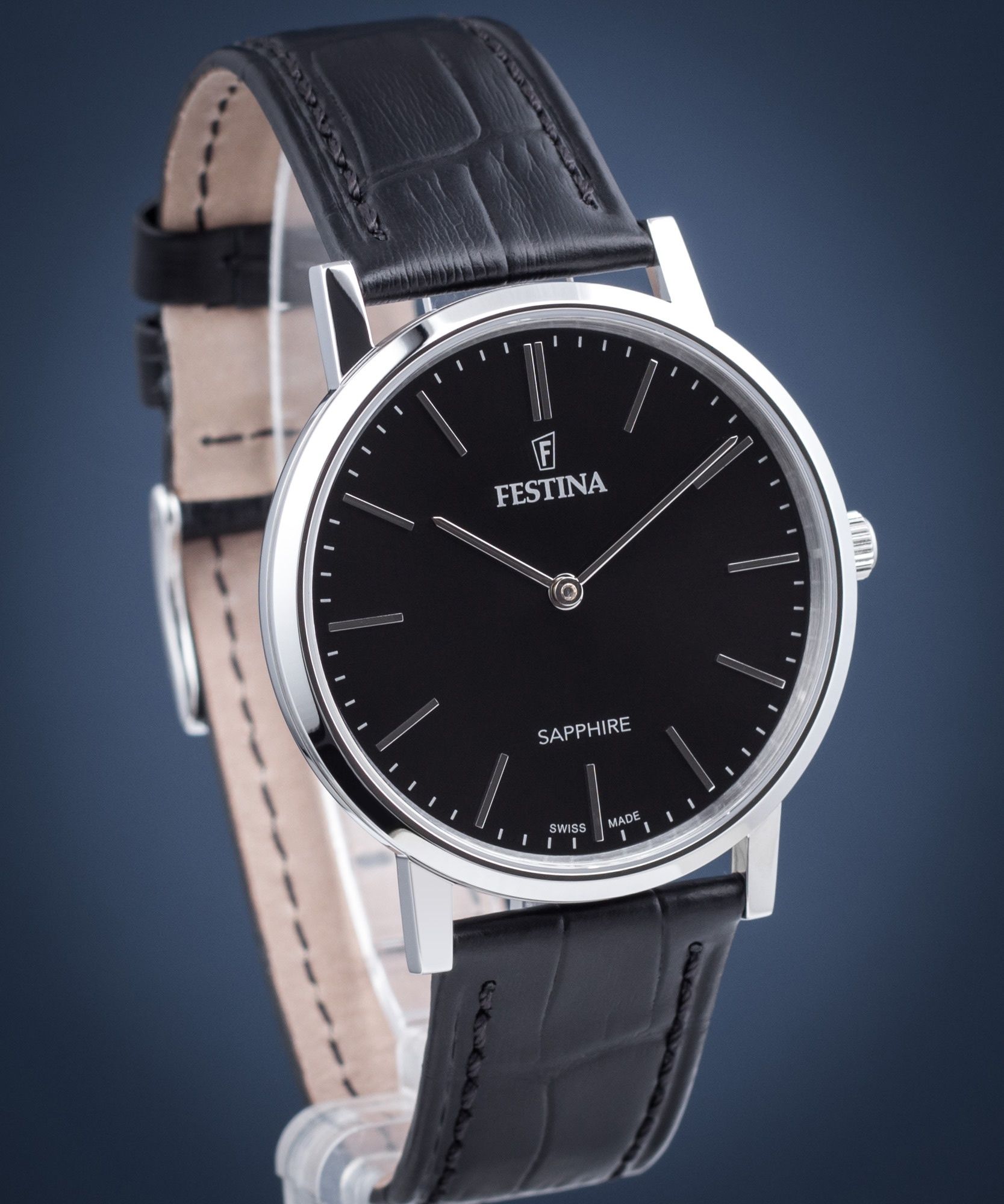 FESTINA F20012/4 NOWY męski zegarek: szafirowe szkło 24M GW.  F20012-4