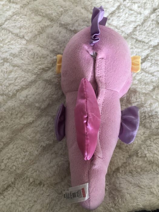 Fisher price розвивальна музична іграшка Морський коник рожевий