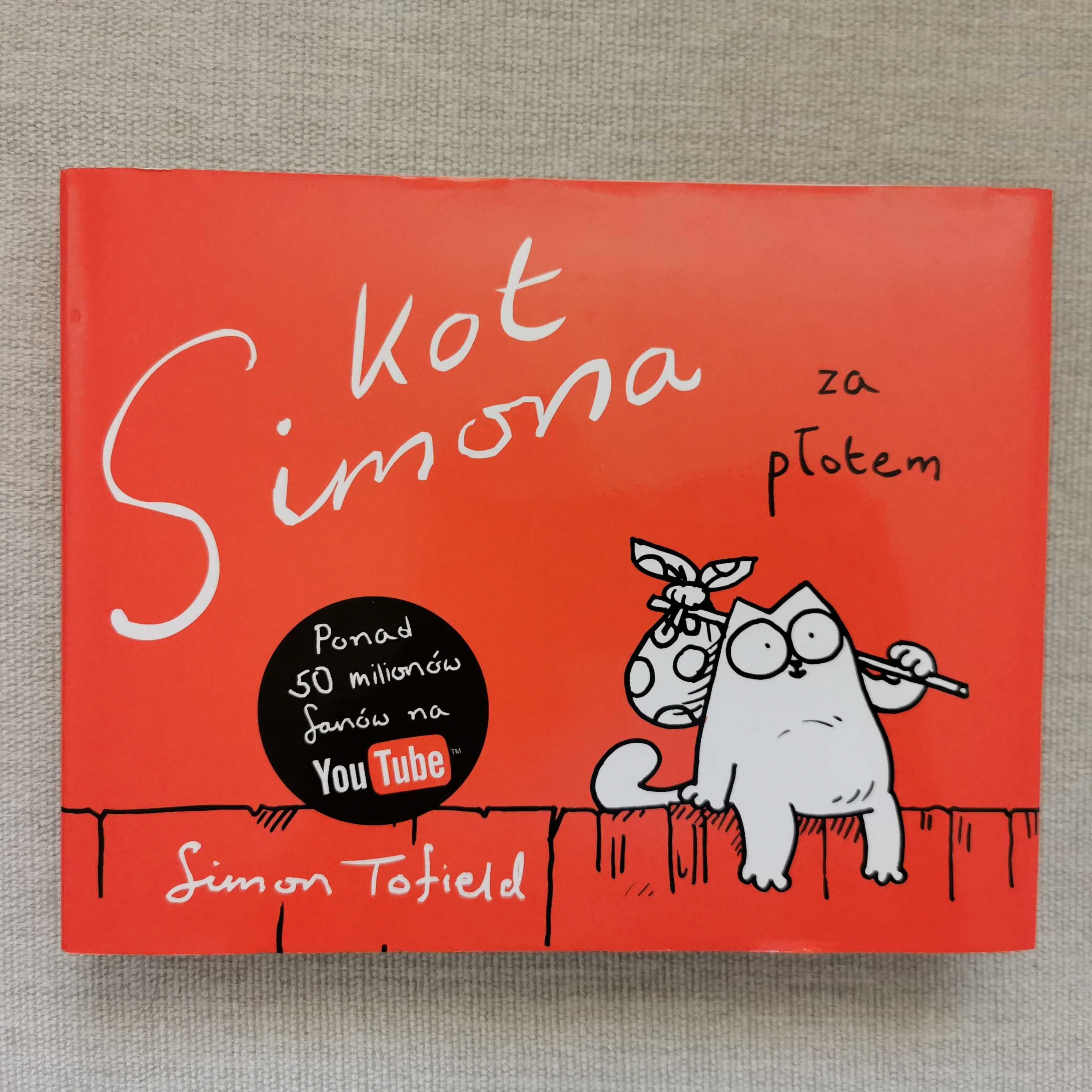 Kot Simona za płotem Simon Tofield