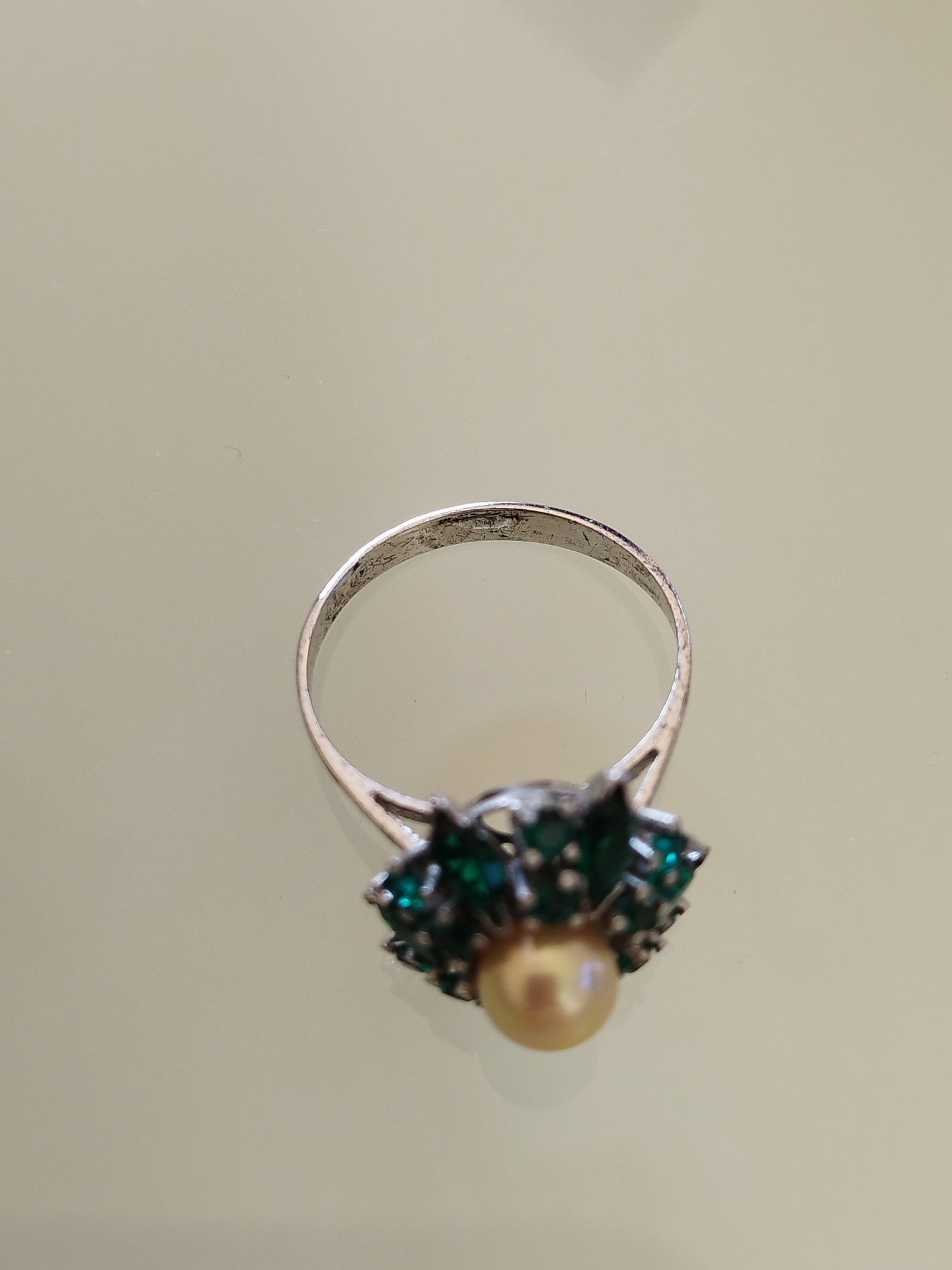 lindo anel de prata vintage