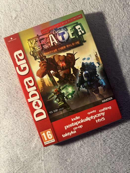 Gra PC Krater Shadows over solside - postapokaliptyczny klimat