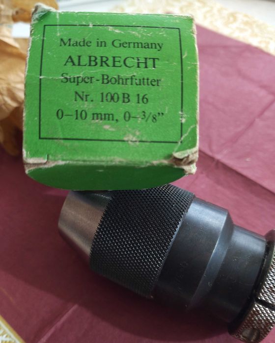 Uchwyt wiertarski ALBRECHT 100 B 16 0-10mm ,made in germany