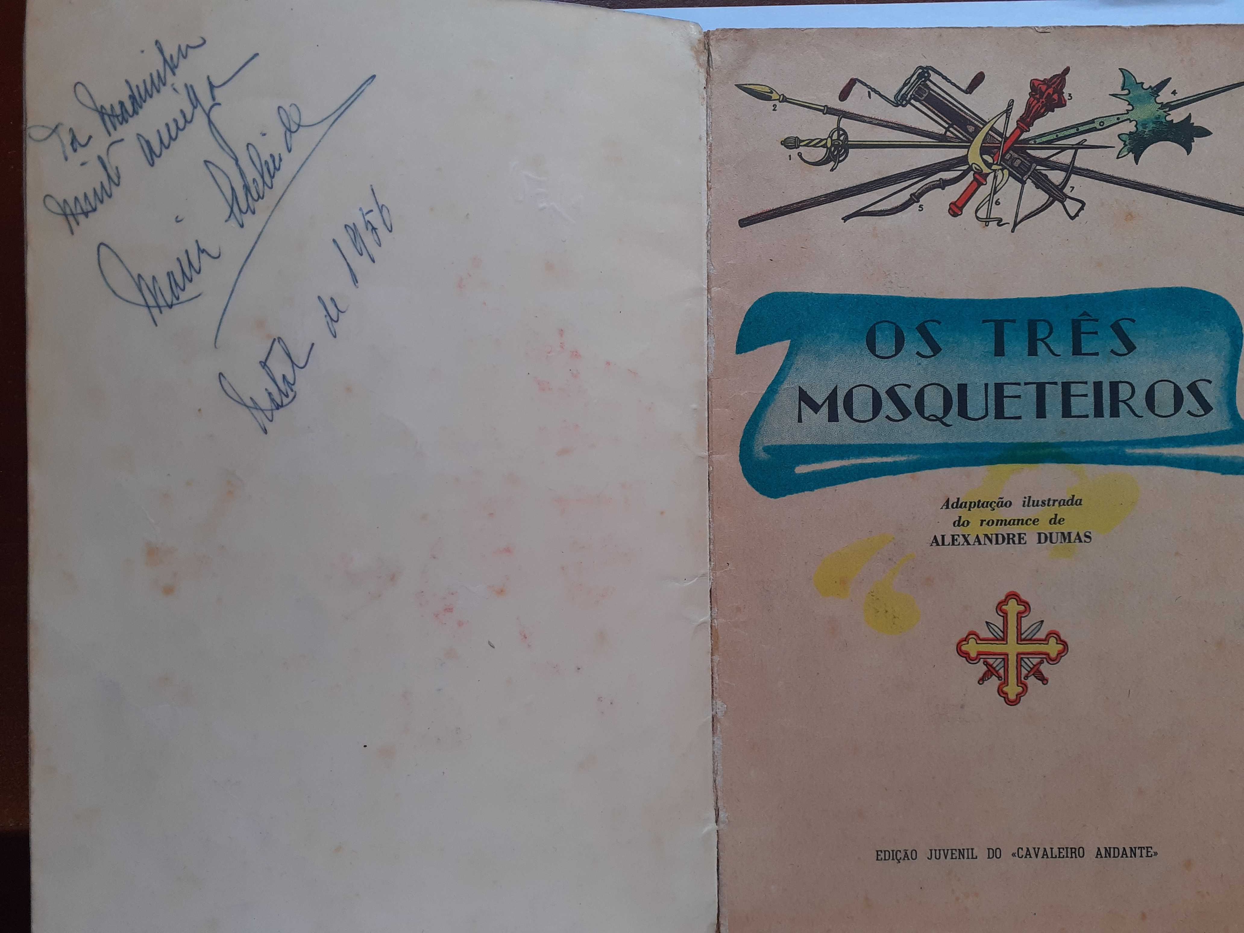 Os Três Mosqueteiros - Nº 1 da Colecção Oásis (Anos 50)