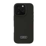 Etui Audi Silicone Case na iPhone 16 Pro 6.3" - czarne