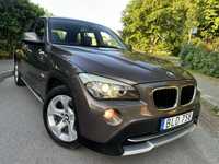 BMW X1 2.0D 177PS 4x4 Manual LED Bi-Xenon Skóra Sport MOCCA 17" IGŁA !