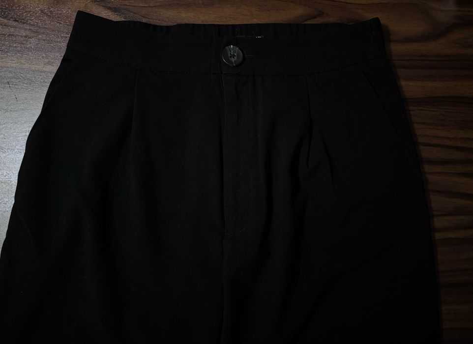 Вельветові Чорні штани/брюки