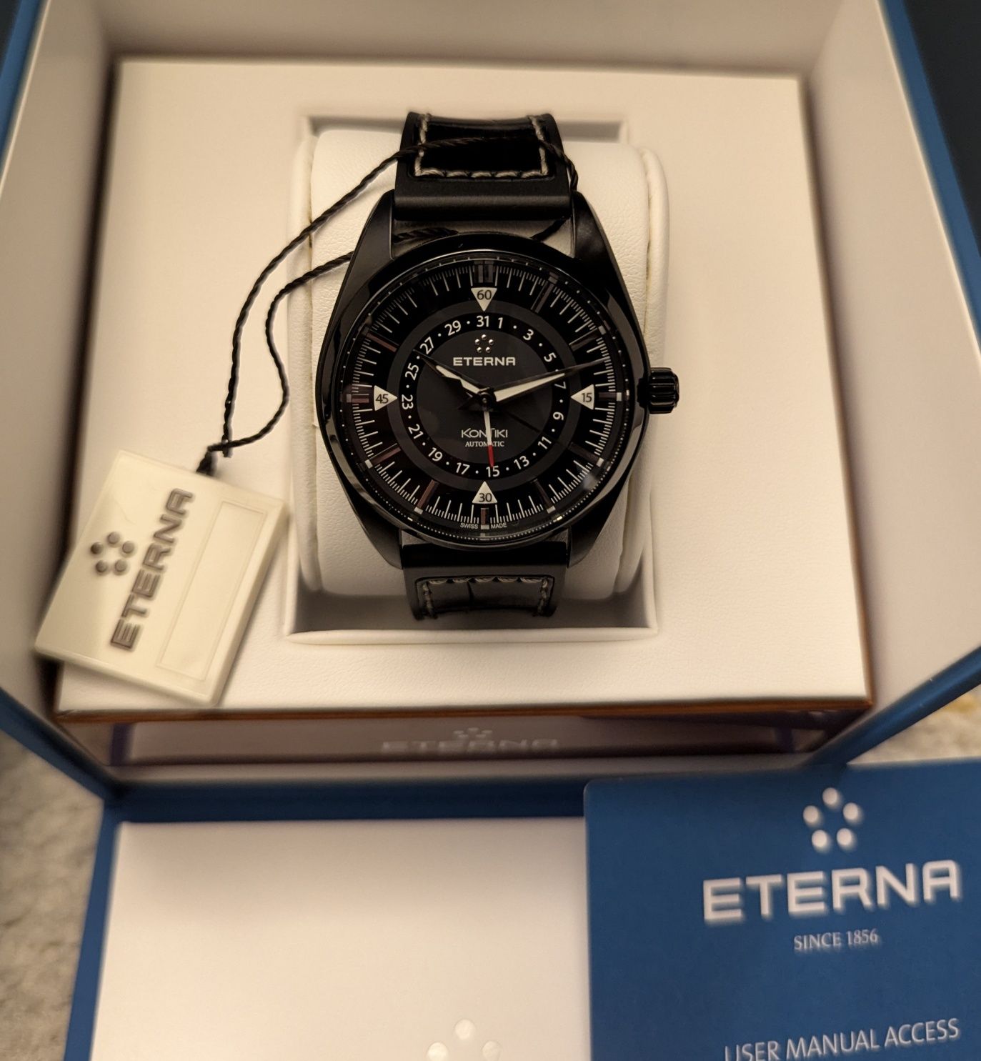 Zegarek automatyczny Eterna KonTiki E0001/01122. GWARANCJA!