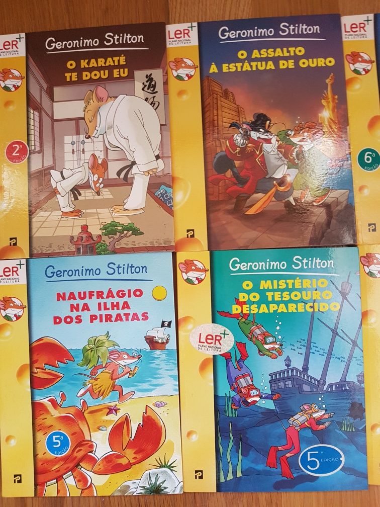 Livro juvenil Geronimo Stilton