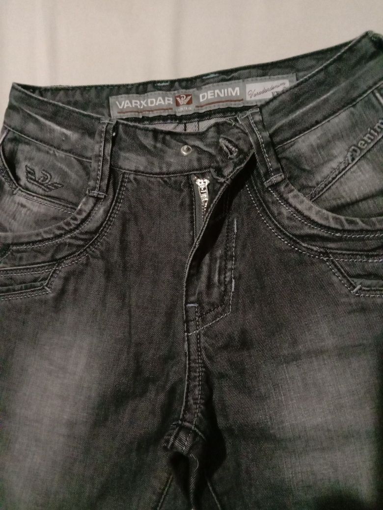 Штани джинси,чорно-сірого кольору,якісні