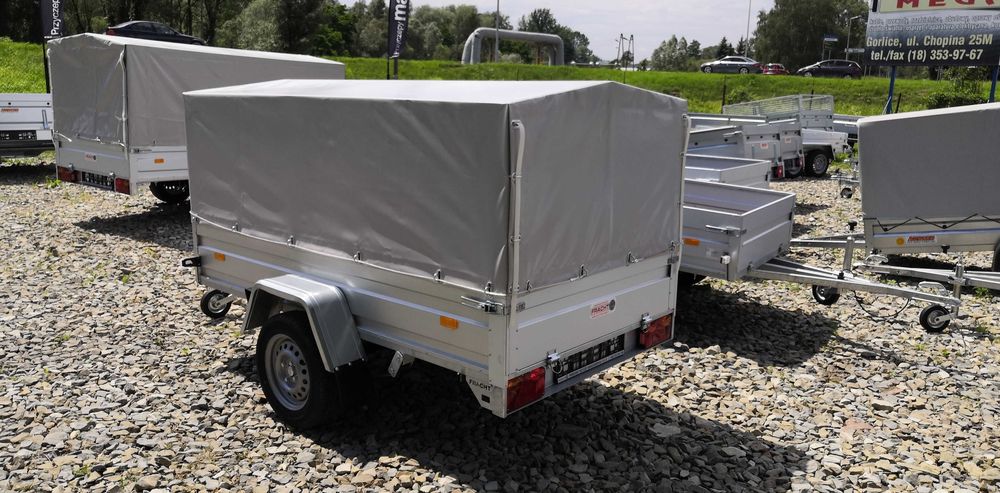 Przyczepa FRACHT 210x125x35 przyczepka solidna spawana nie RYDWAN