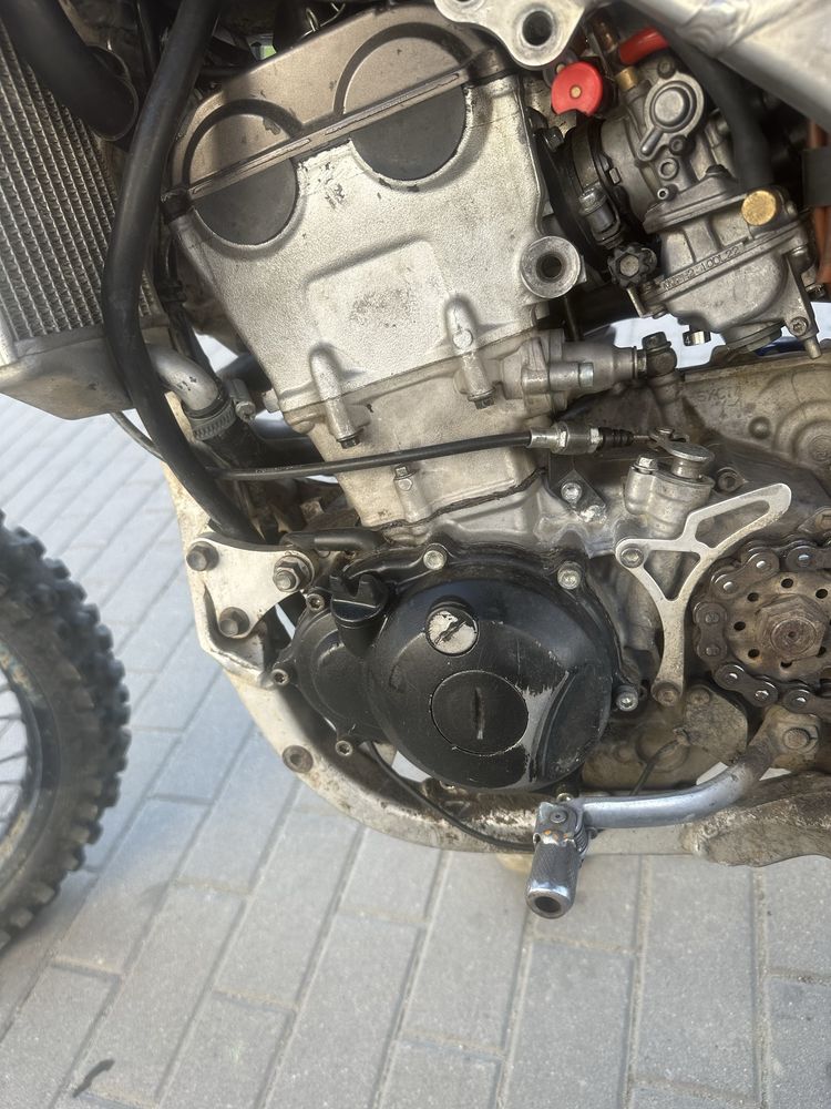 Yamaha yz250f 2009 uszkodzony/na części