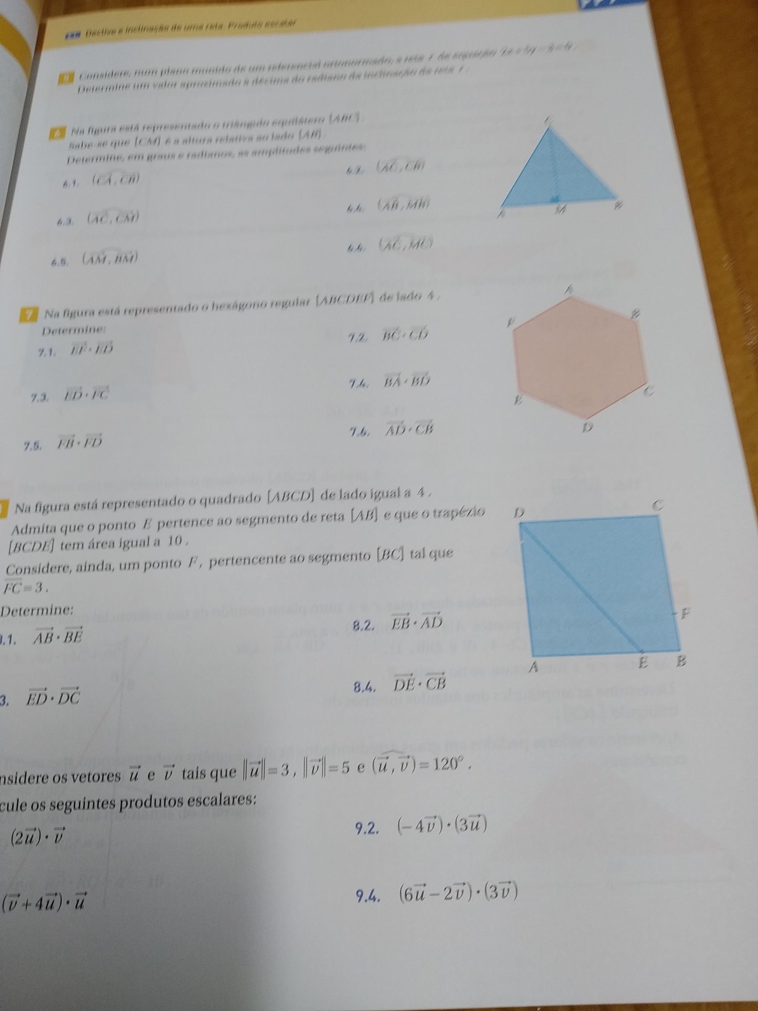 Caderno de atividades máximo 11 ano matemática A