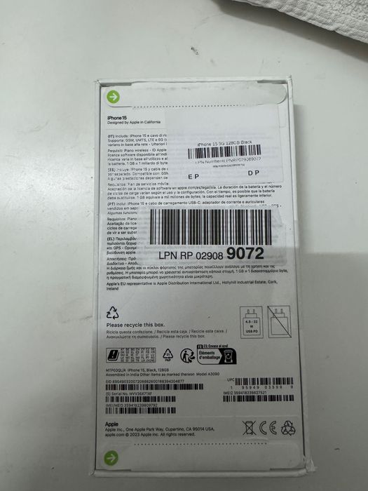 iPhone 15 128gb - Novo e selado