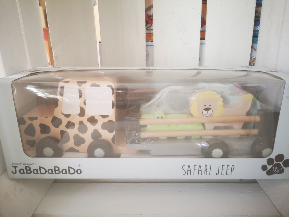 JaBaDaBaDo - Drewniany Samochód Jeep Safari