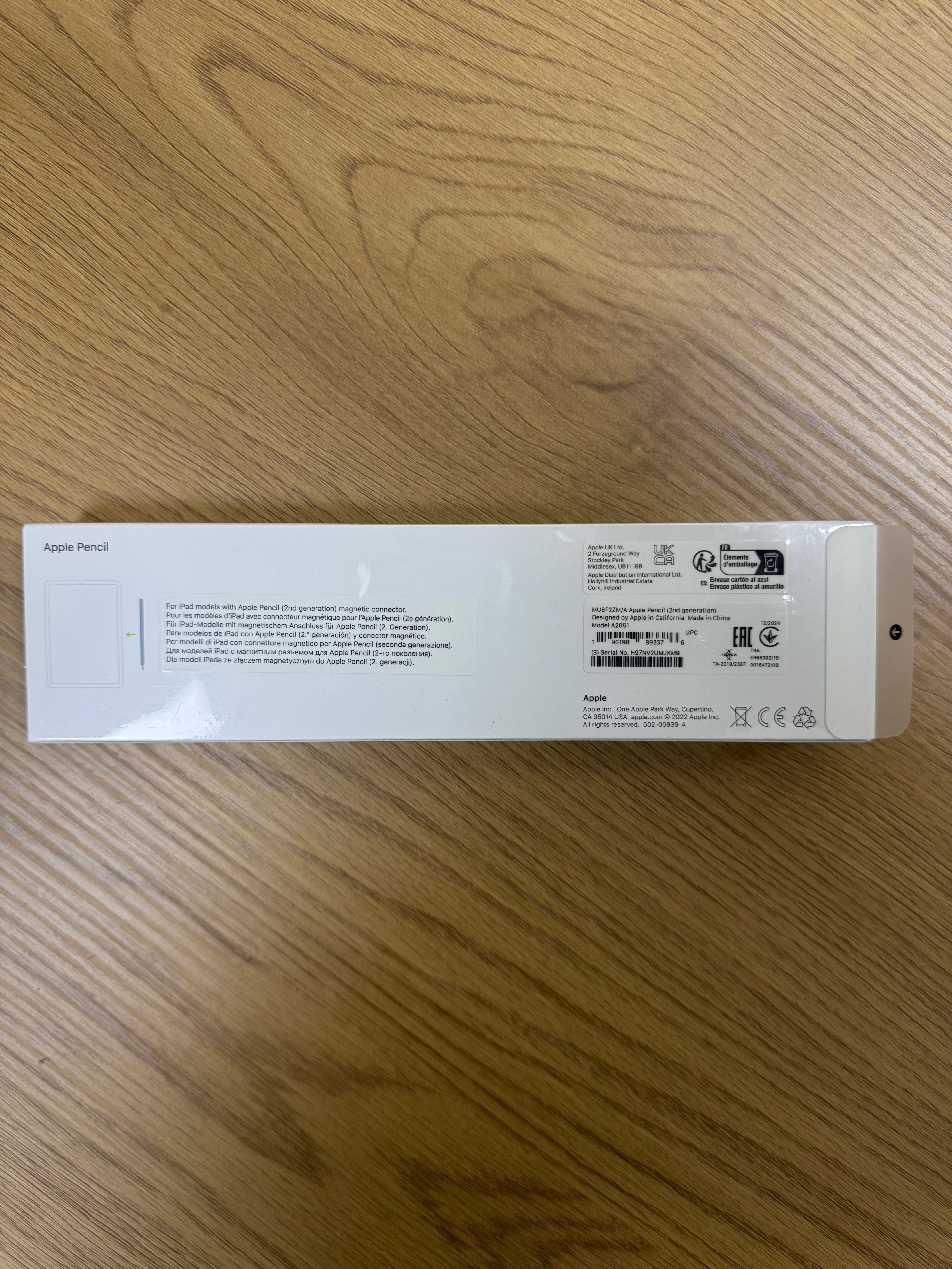 Apple Pencil (2nd generation) MU8F2