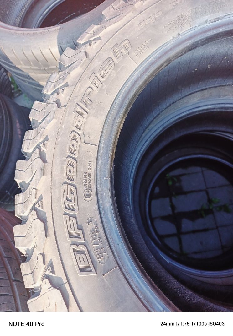 Opony 265/60/18 Bfgoodrich All-Terrain TA