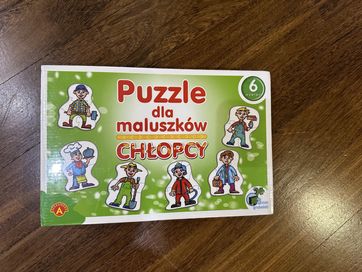 Puzzle dla maluszkow - chlopcy