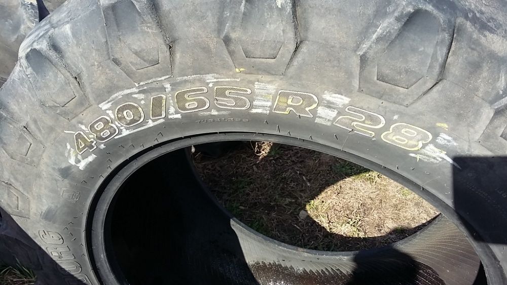 Opony rolnicze 480/65R28 TRELLEBORG używane w Ciechanowie