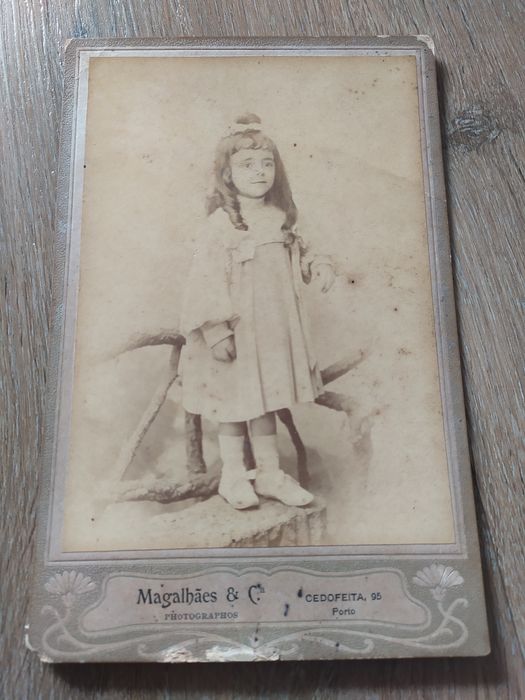 Fotos antigas em cartão