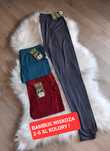 Nowe Leginsy getry czarne kolory wielkie wygodne 2-6 XL 42 44 dlugie