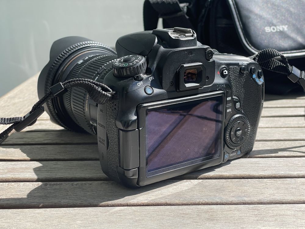 Aparat Canon 60D + Sigma dc 17-50