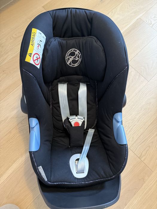 Fotelik nosidło Cybex i Size Aton M + baza ISOFIX