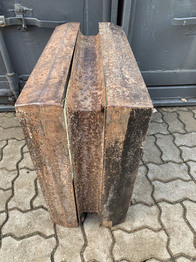Ogromny zabytkowy zegar kolejowy PRL