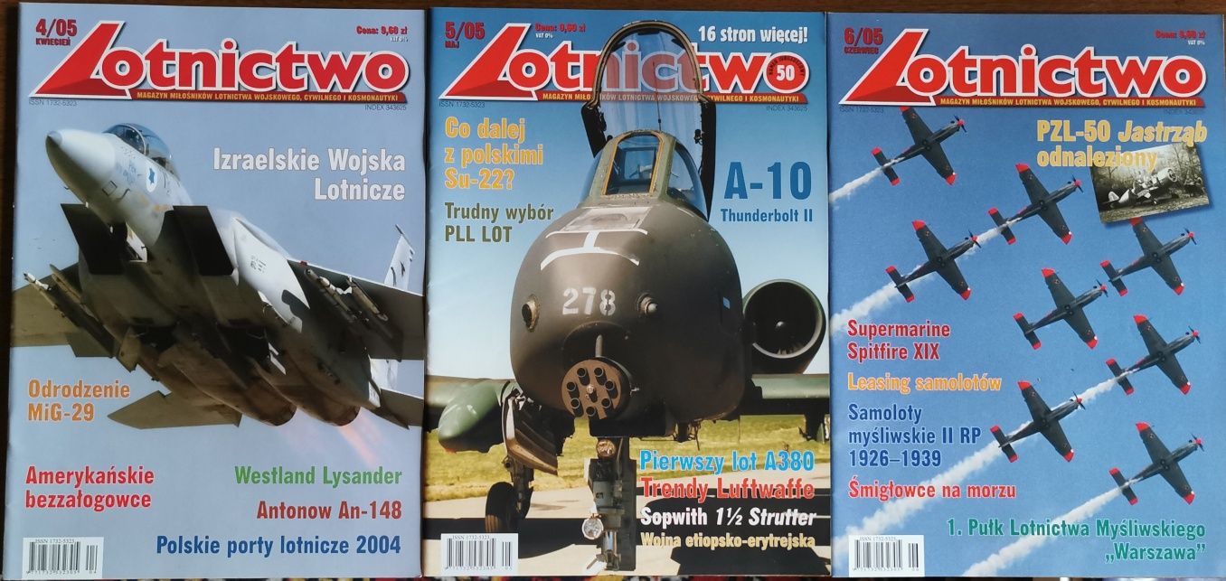 Magazyn Lotnictwo rok 2005