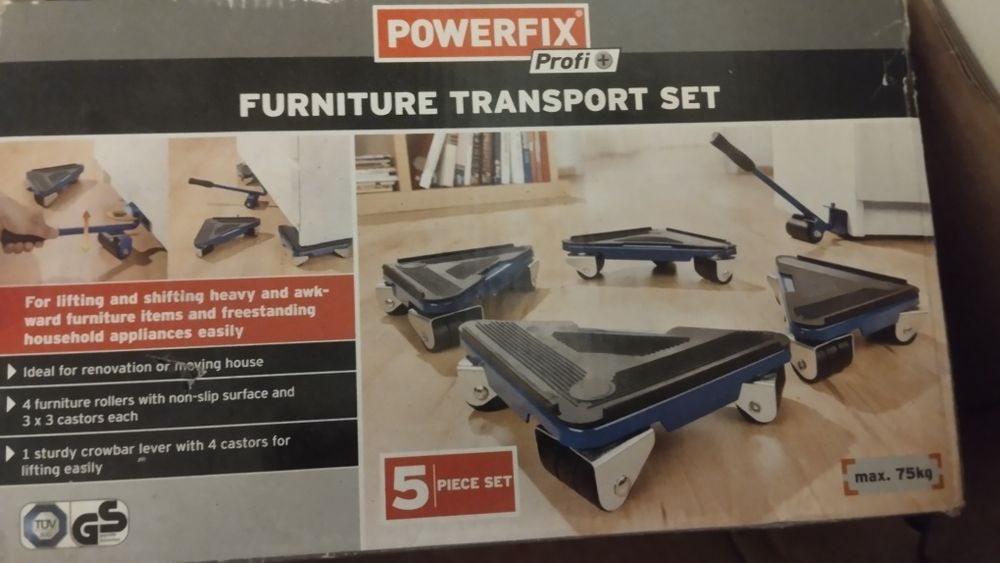 Kółka do przesuwania ciężkich sprzętów