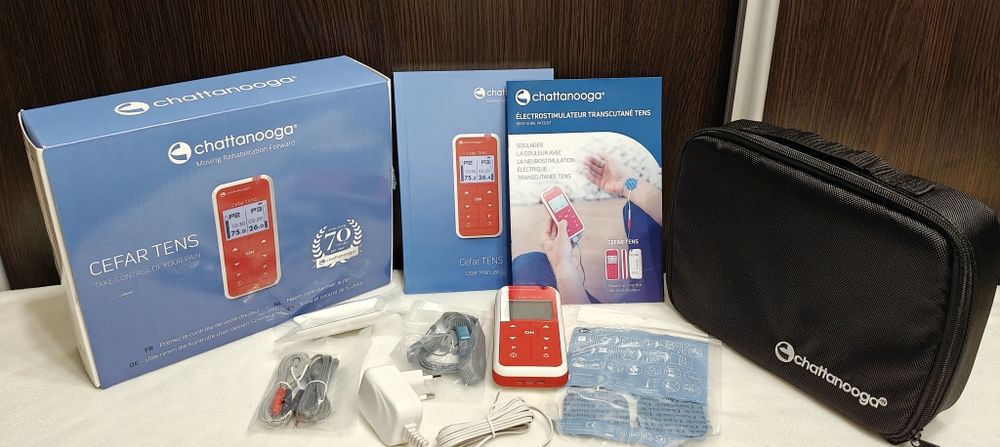Stymulator Mięśni Wyświetlacz LCD Leczenie Bólu Cefar Tens Chattanooga