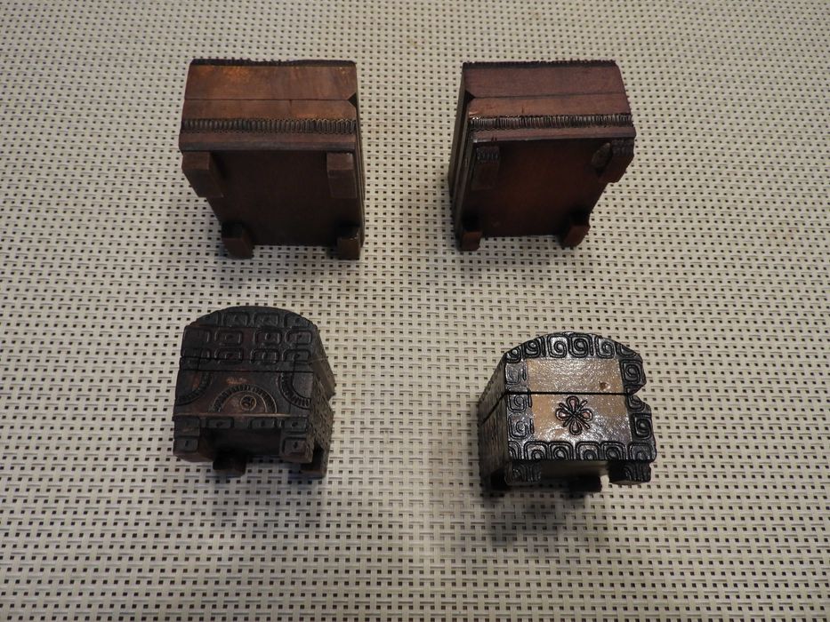 Szkatułki drewniane