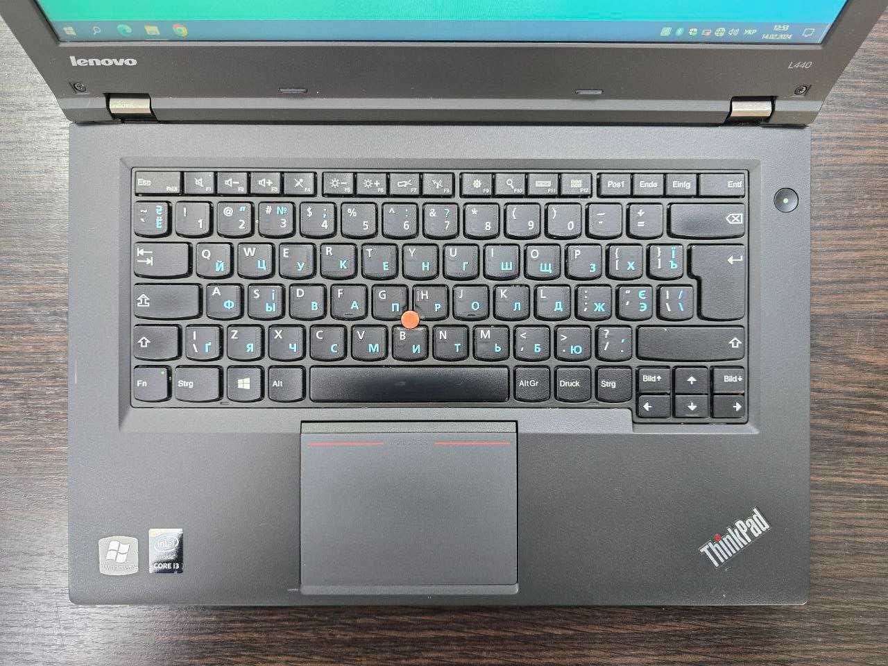 Уцінка! Ноутбук Lenovo ThinkPad L440 (i3-4100M/4Gb DDR3/500HDD)