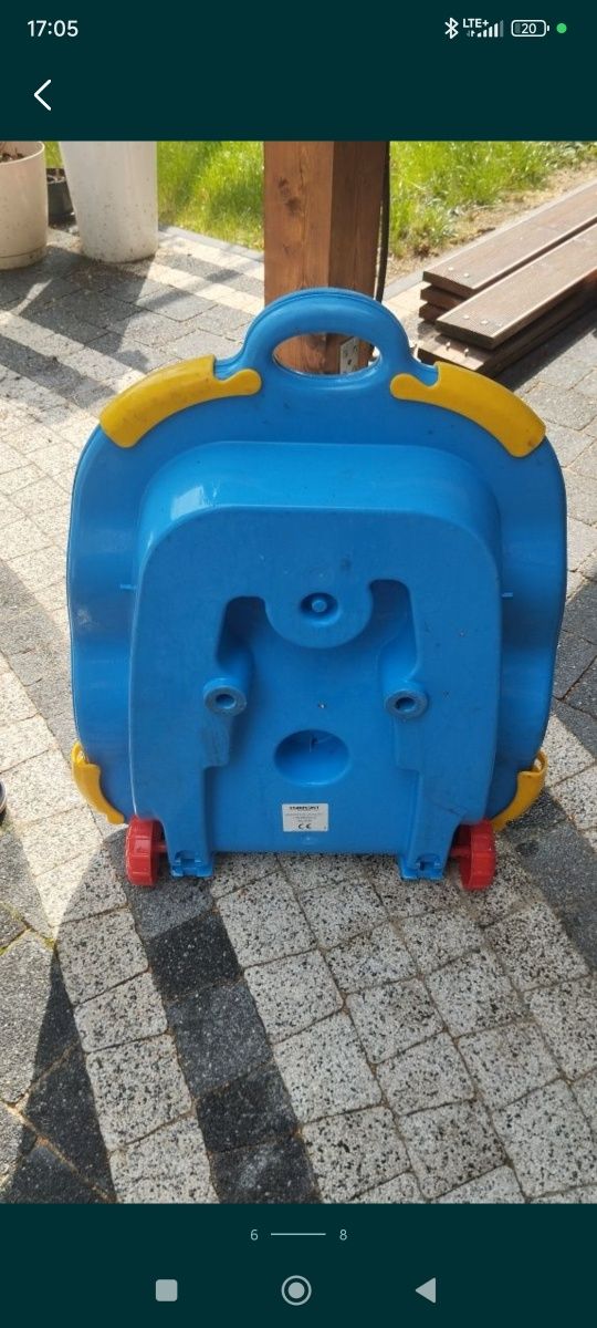 Zabawka walizka tor przeszkód wodny plac zabaw