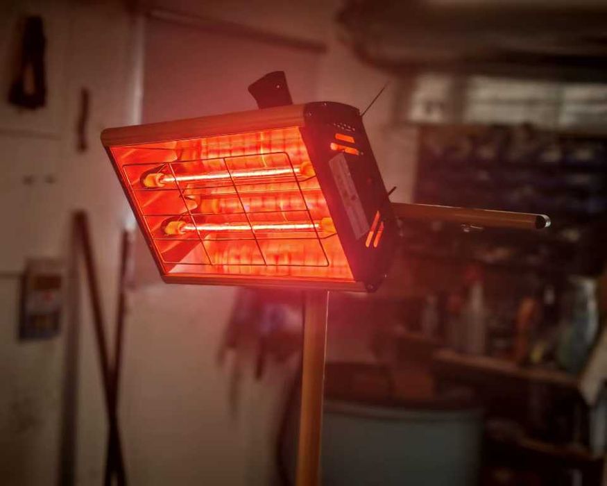 NOWA Lampka lakiernicza do suszenia utwardzania lakieru MOCNA 2000W