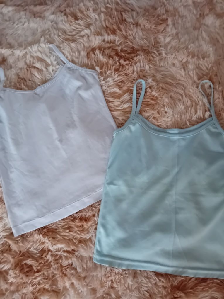 Bluzeczki damskie letnie dwie sztuki