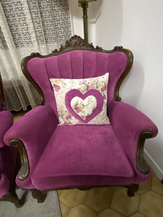 Conjunto sofas - canapes de estilo