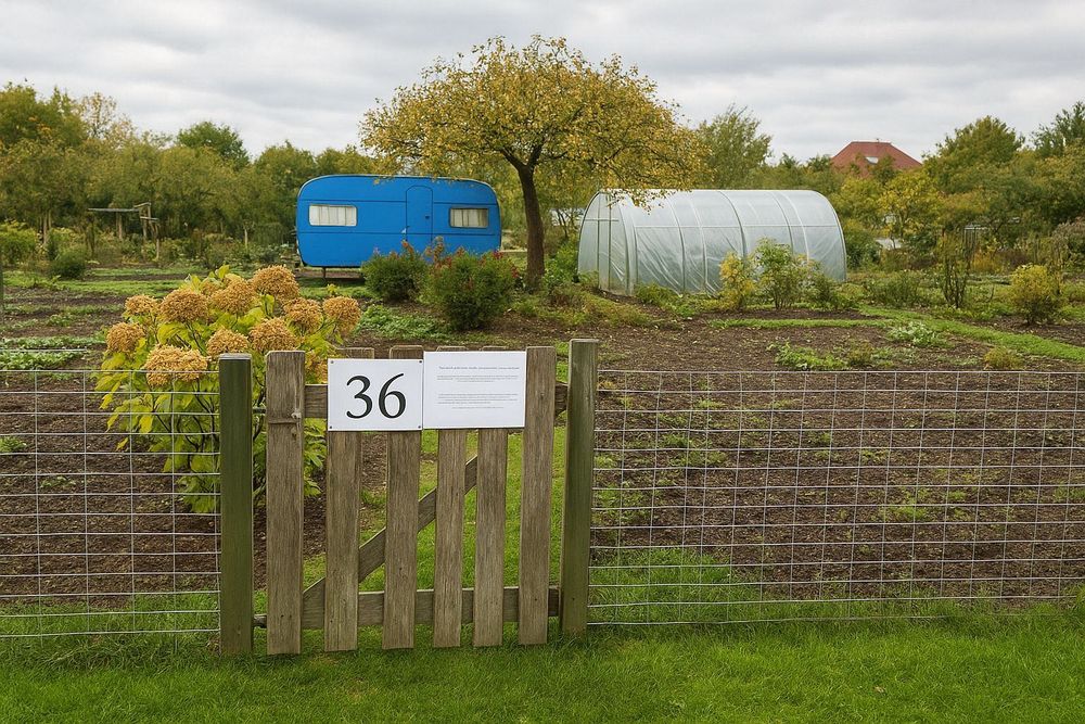 Działka ROD „Polan” 300m²