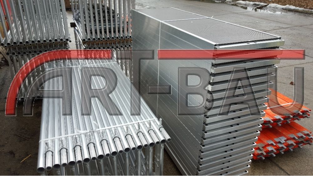 Rusztowanie Rusztowania ALUMINIOWE PLETTAC ok. 200 m2