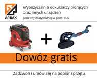Szlifierka do gipsu BOSCH GTR 550 + odkurzacz FLEX S44 – WYNAJEM