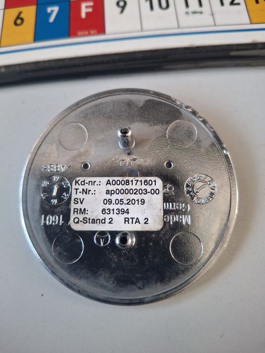 2 Emblemas Mercedes originais