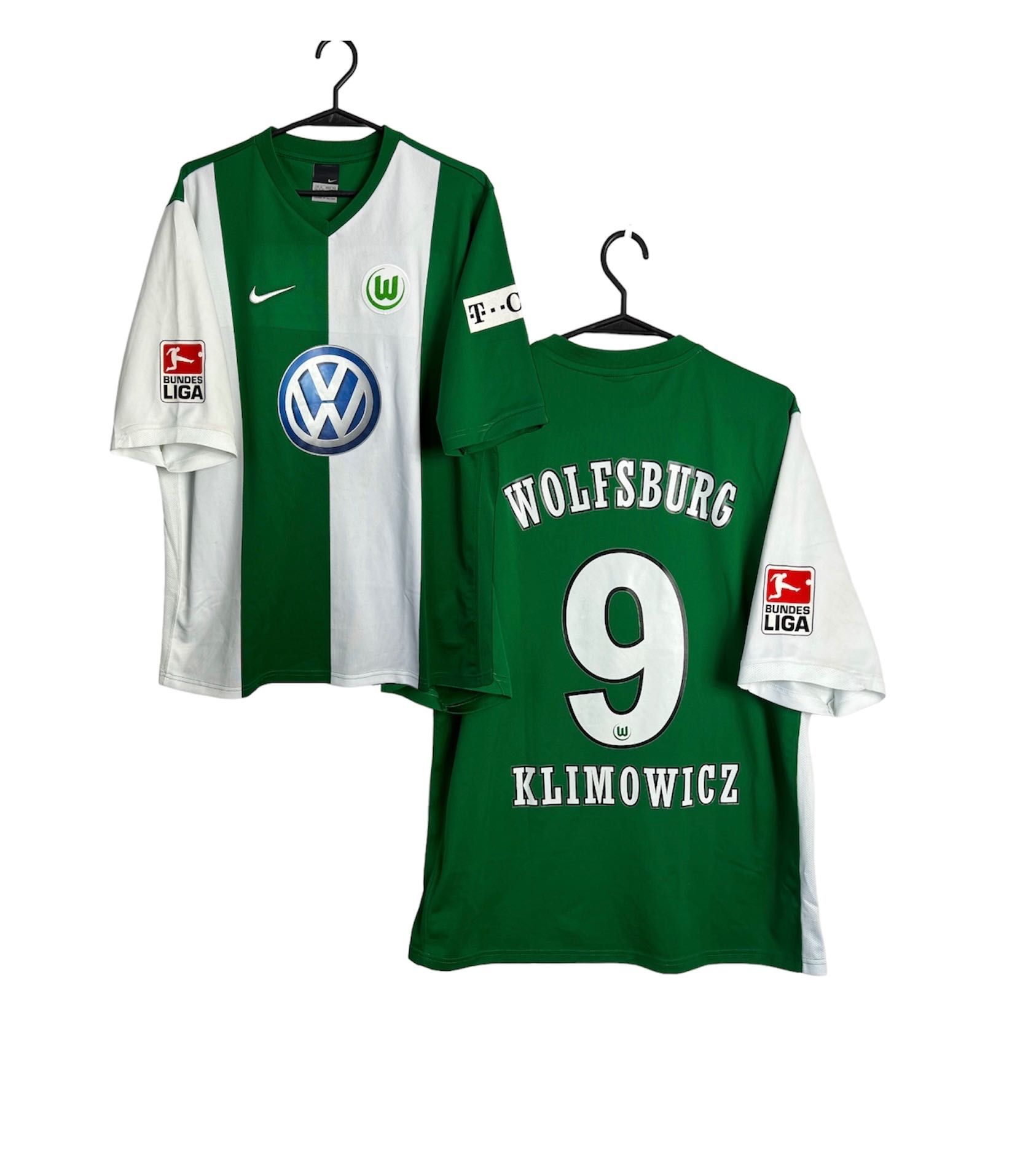 Nike VFL Wolfsburg 2006/2007 Klimowicz 9 Soccer Jersey Koszulka
