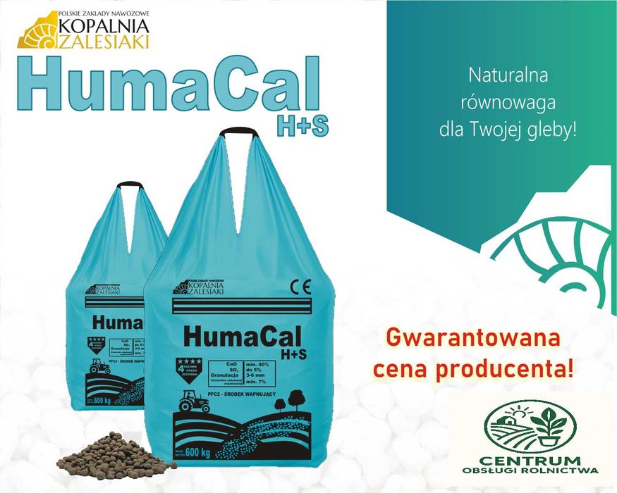 ***Huma Cal H+s czarna kreda granulowana - COR Straduny ***